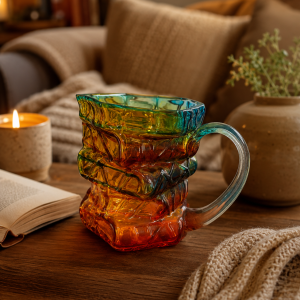 Book Lover Glass Mug