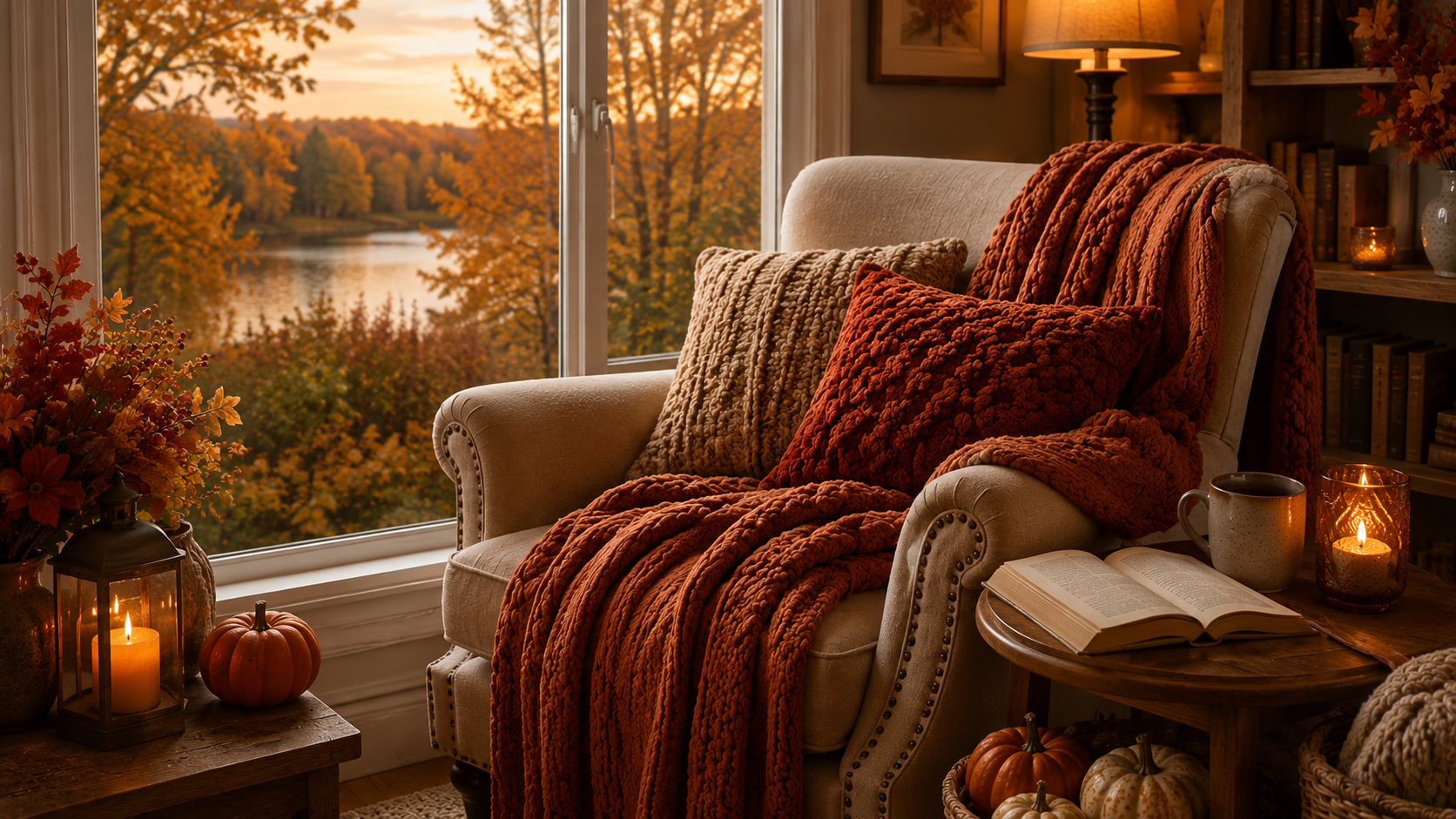 5 Cozy Autumn Reading Nook Ideas for the Perfect Fall Corner